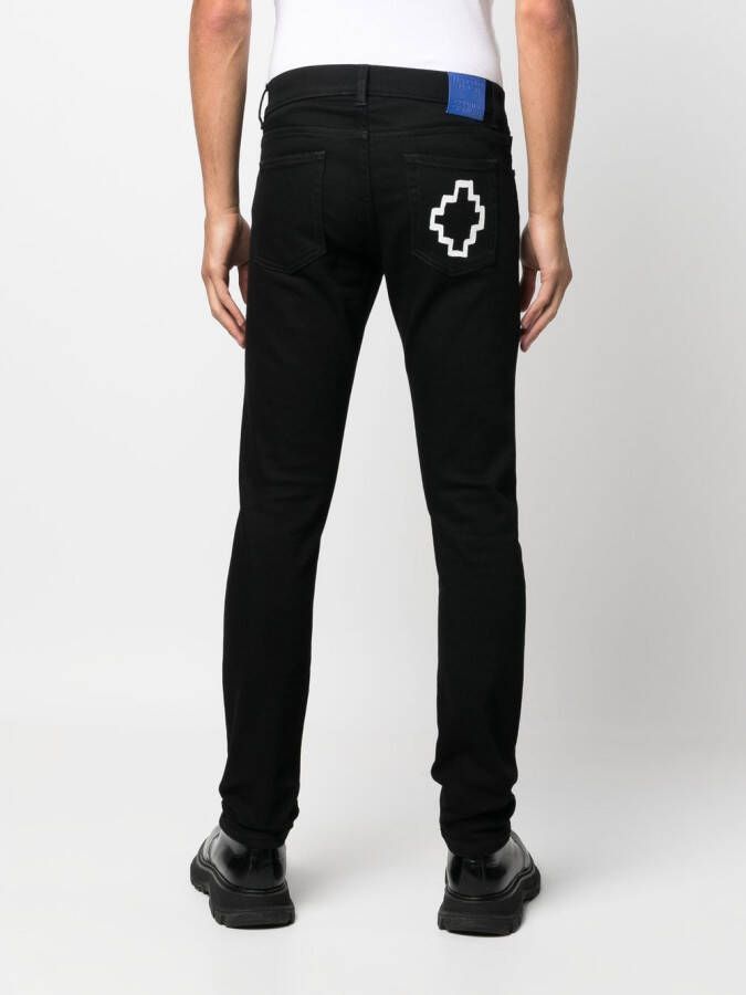 Marcelo Burlon County of Milan Jeans met logoprint Zwart