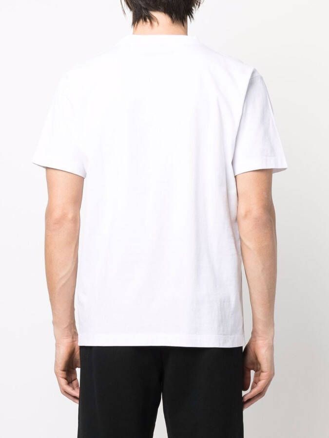 Marcelo Burlon County of Milan Katoenen T-shirt Wit