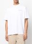 Marcelo Burlon County of Milan Katoenen T-shirt Wit - Thumbnail 4