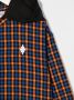 Marcelo Burlon County Of Milan Kids Shirt met logoprint Oranje - Thumbnail 3