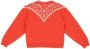 Marcelo Burlon County Of Milan Kids Sweater met bandanaprint Oranje - Thumbnail 2