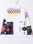 Marcelo Burlon County Of Milan Kids Sweater met patchwork Wit - Thumbnail 2