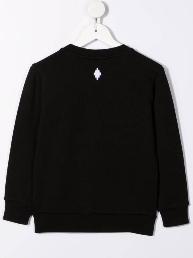 Marcelo Burlon County Of Milan Kids Sweater met tijgerpatroon Zwart