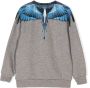 Marcelo Burlon County Of Milan Kids Sweater met vleugelprint Grijs - Thumbnail 2