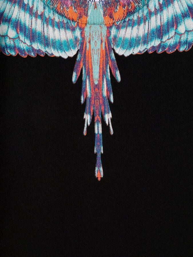 Marcelo Burlon County Of Milan Kids Sweater met vleugelprint Zwart