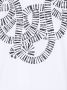 Marcelo Burlon County Of Milan Kids T-shirt met logoprint Wit - Thumbnail 3
