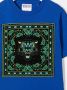 Marcelo Burlon County Of Milan Kids T-shirt met print Blauw - Thumbnail 3