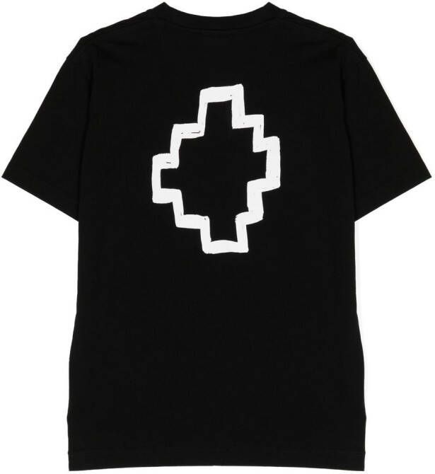 Marcelo Burlon County Of Milan Kids T-shirt met print Zwart