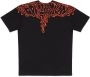 Marcelo Burlon County Of Milan Kids T-shirt met vleugelprint Zwart - Thumbnail 2