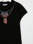 Marcelo Burlon County Of Milan Kids Top met franje Zwart - Thumbnail 3