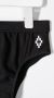 Marcelo Burlon County Of Milan Kids Zwembroek met contrasterend logo Zwart - Thumbnail 3