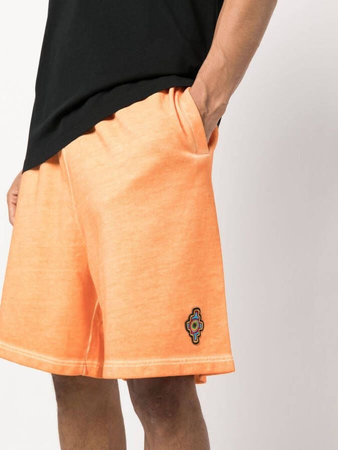 Marcelo Burlon County of Milan Shorts met logopatch Oranje