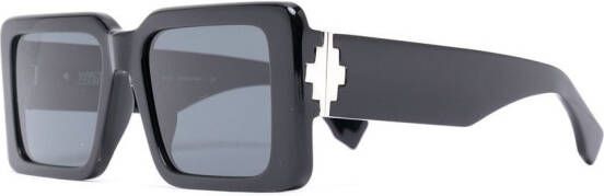 Marcelo Burlon County of Milan Eyewear Maiten zonnebril met vierkant montuur Zwart