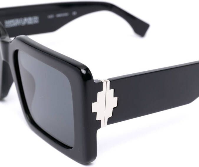 Marcelo Burlon County of Milan Eyewear Maiten zonnebril met vierkant montuur Zwart