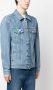 Marcelo Burlon County of Milan Denim jack Blauw - Thumbnail 4