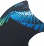 Marcelo Burlon County of Milan Mondkapje met print Blauw - Thumbnail 3