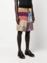 Marcelo Burlon County of Milan Gestreepte shorts Blauw - Thumbnail 3