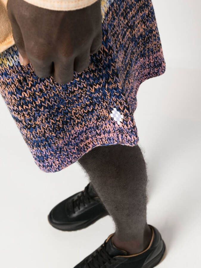 Marcelo Burlon County of Milan Gestreepte shorts Blauw
