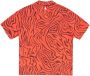 Marcelo Burlon County of Milan Overhemd met abstracte print Oranje - Thumbnail 2