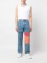 Marcelo Burlon County of Milan Straight jeans Blauw - Thumbnail 2