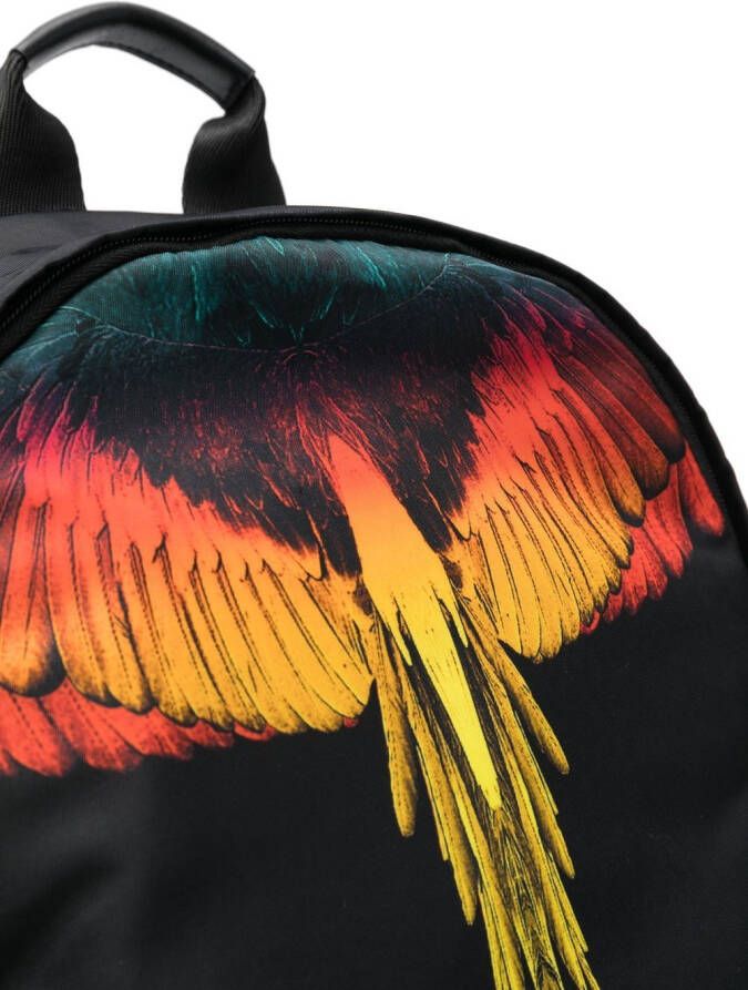 Marcelo Burlon County of Milan Rugzak met vleugelprint Zwart
