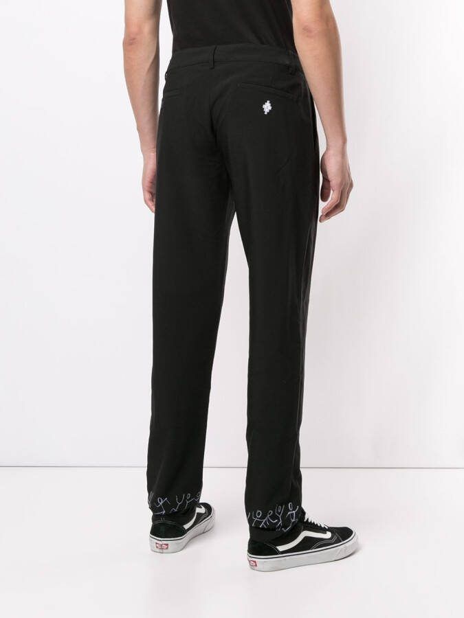 COUNTY OF MILAN Straight broek Zwart
