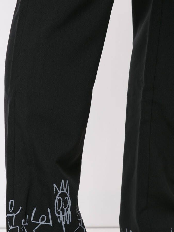 COUNTY OF MILAN Straight broek Zwart
