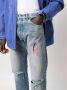 Marcelo Burlon County of Milan Straight jeans Blauw - Thumbnail 5