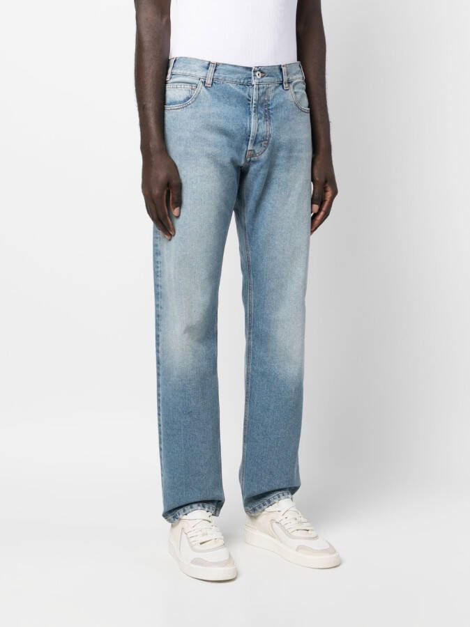 Marcelo Burlon County of Milan Straight jeans Blauw