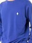Marcelo Burlon County of Milan Sweater met geborduurd logo Blauw - Thumbnail 5