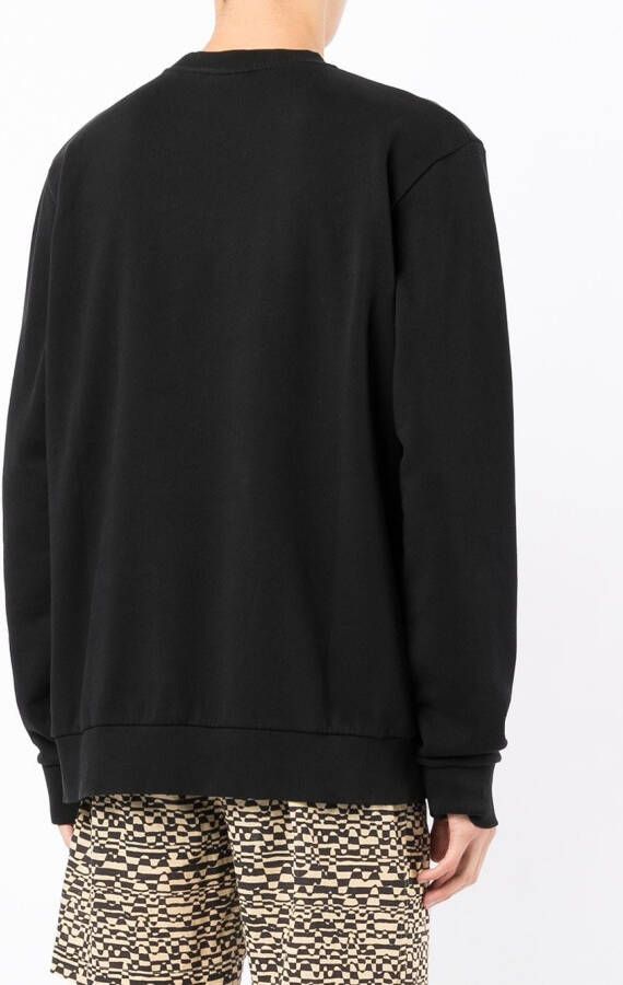 Marcelo Burlon County of Milan Sweater met logoprint Zwart