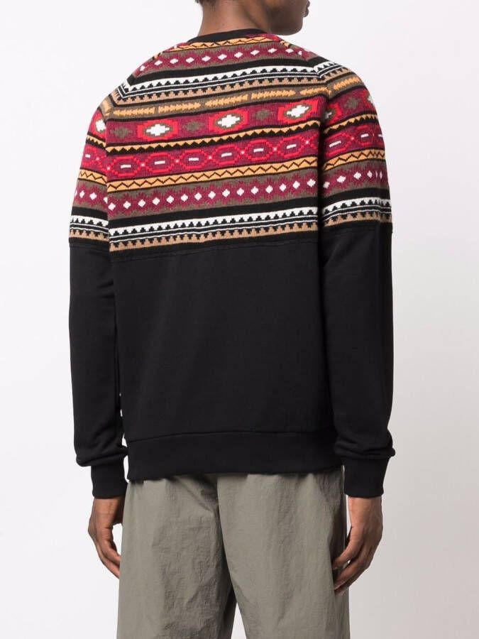 Marcelo Burlon County of Milan Sweater met print Zwart