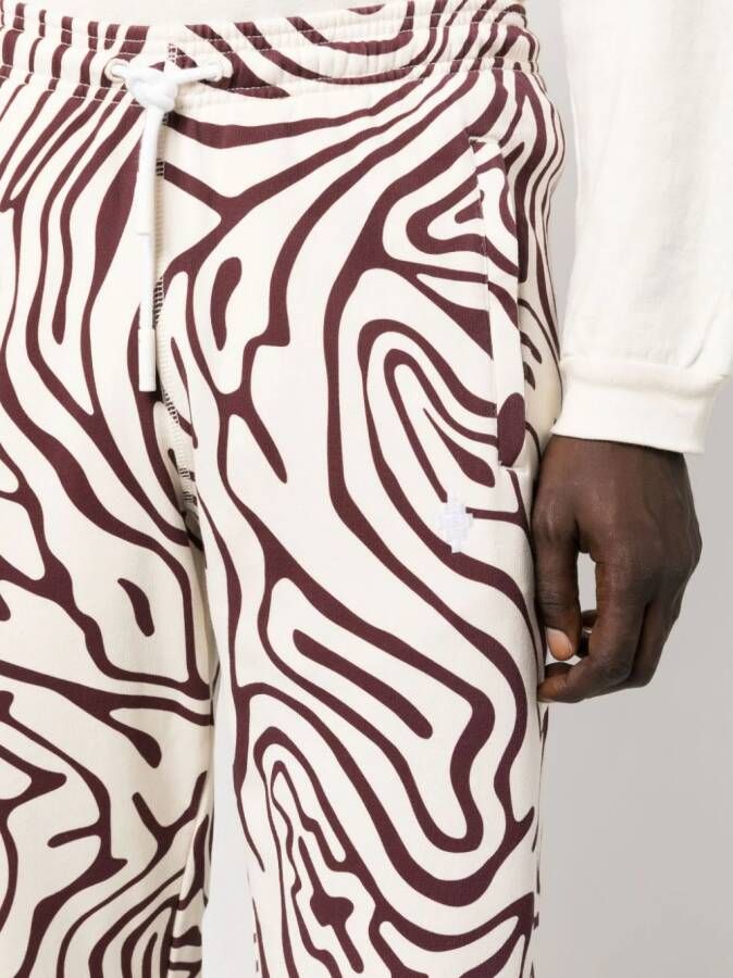 Marcelo Burlon County of Milan Trainingsbroek met tekst Rood