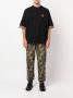 Marcelo Burlon County of Milan T-shirt met franje afwerking Zwart - Thumbnail 2
