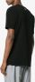 Marcelo Burlon County of Milan T-shirt met geribbelde hals en NBA print Zwart - Thumbnail 4