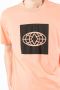 Marcelo Burlon County of Milan T-shirt met logoprint Oranje - Thumbnail 5