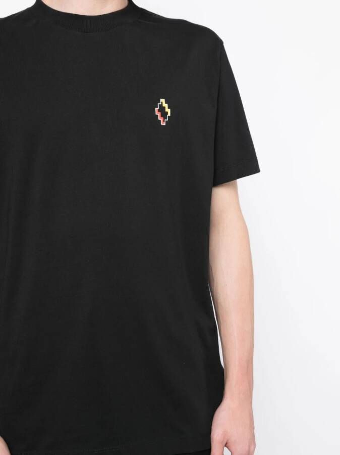 Marcelo Burlon County of Milan T-shirt met logoprint Zwart