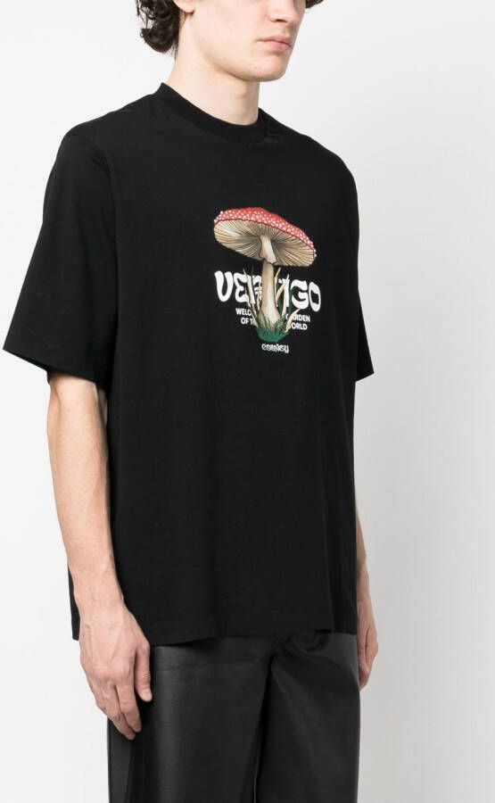 Marcelo Burlon County of Milan T-shirt met print Zwart