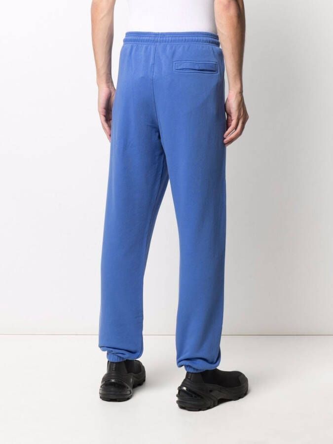 Marcelo Burlon County of Milan Trainingsbroek met geborduurd logo Blauw