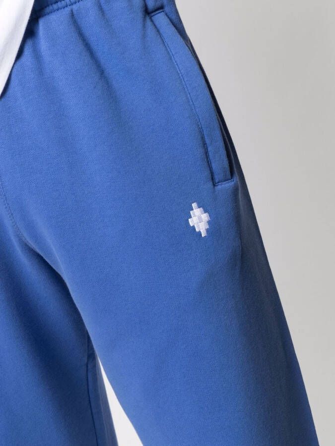 Marcelo Burlon County of Milan Trainingsbroek met geborduurd logo Blauw