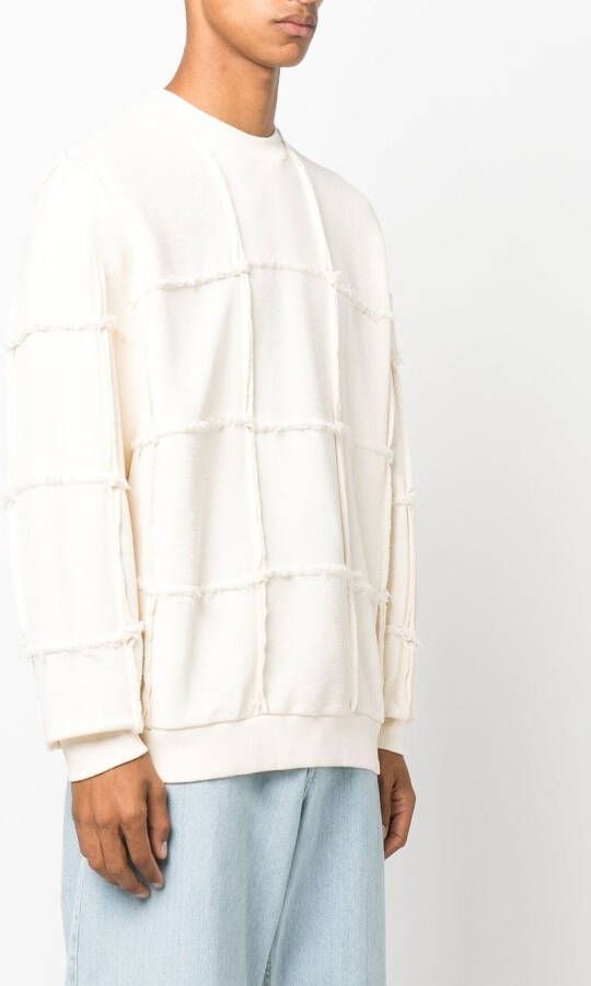 Marcelo Burlon County of Milan Trui met ronde hals Beige