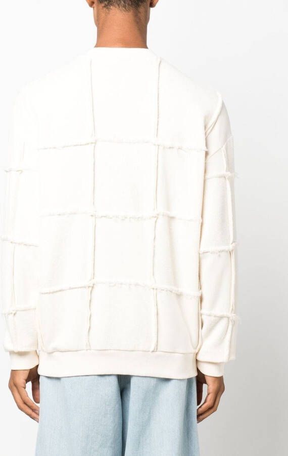 Marcelo Burlon County of Milan Trui met ronde hals Beige