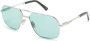 MARCH LA.B Zonnebril met piloten montuur Zilver - Thumbnail 2
