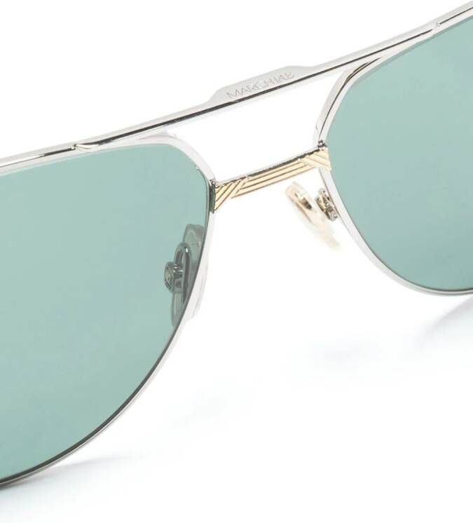 MARCH LA.B Zonnebril met piloten montuur Zilver