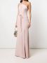 Marchesa Notte Bridesmaids Asymmetrische jurk Roze - Thumbnail 2
