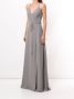 Marchesa Notte Bridesmaids Sessa avondjurk met open rug Grijs - Thumbnail 3