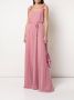 Marchesa Notte Bridesmaids Maxi-jurk met geborduurde bloemen Roze - Thumbnail 2