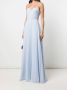 Marchesa Notte Bridesmaids Maxi-jurk met gedraaid detail Blauw - Thumbnail 2