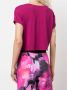 Marchesa Notte Cropped T-shirt Rood - Thumbnail 4