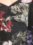 Marchesa Notte Jurk met bloemenprint Zwart - Thumbnail 5